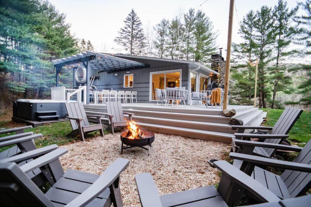 Prattvilla -Catskill -Mountain Escape 5 Bedroom ,3 Bath With Hot Tub Prattsville Zewnętrze zdjęcie