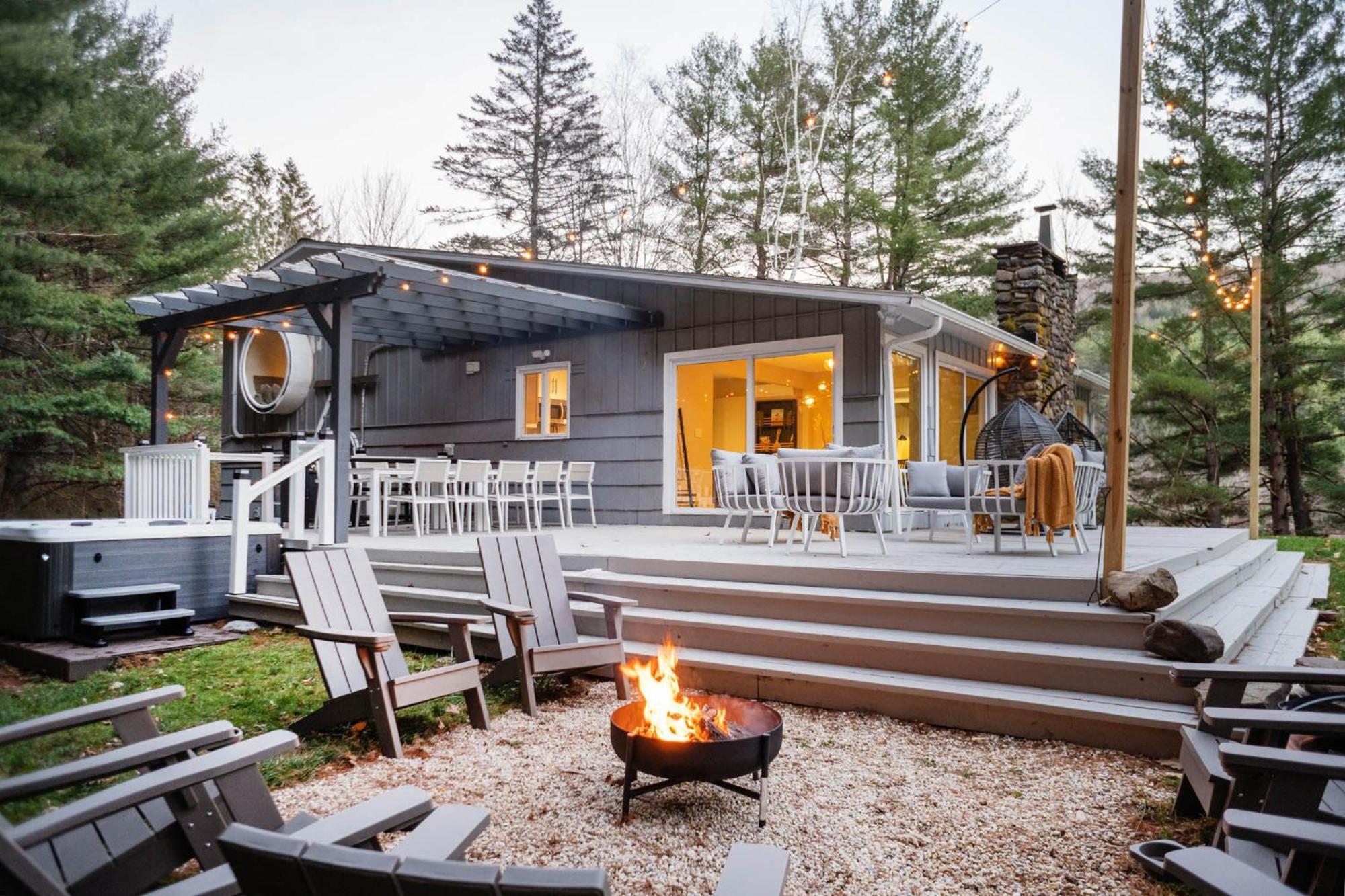 Prattvilla -Catskill -Mountain Escape 5 Bedroom ,3 Bath With Hot Tub Prattsville Zewnętrze zdjęcie